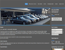 Tablet Screenshot of city-cars.be